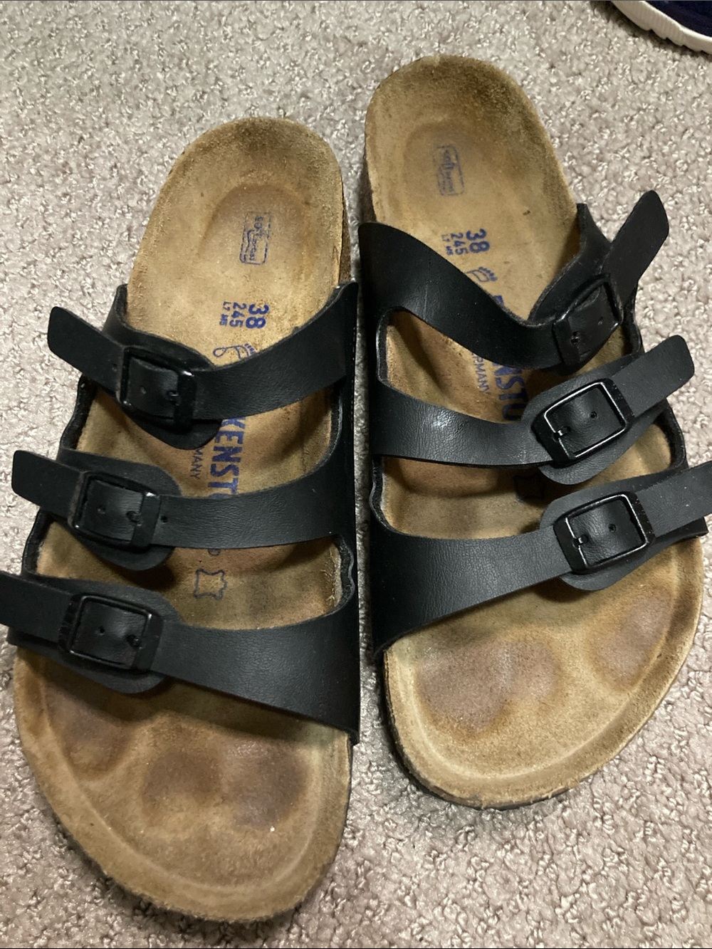 Birkenstock Florida sandals size 7w 5m